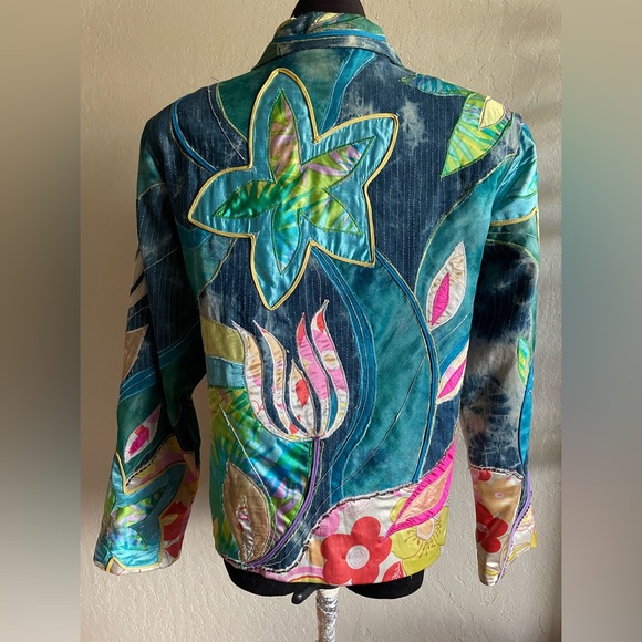 Sandy Starkman wearable art jacket - Picture 7 of 13